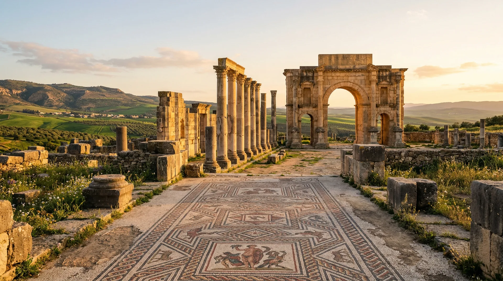 Volubilis & Moulay Idriss